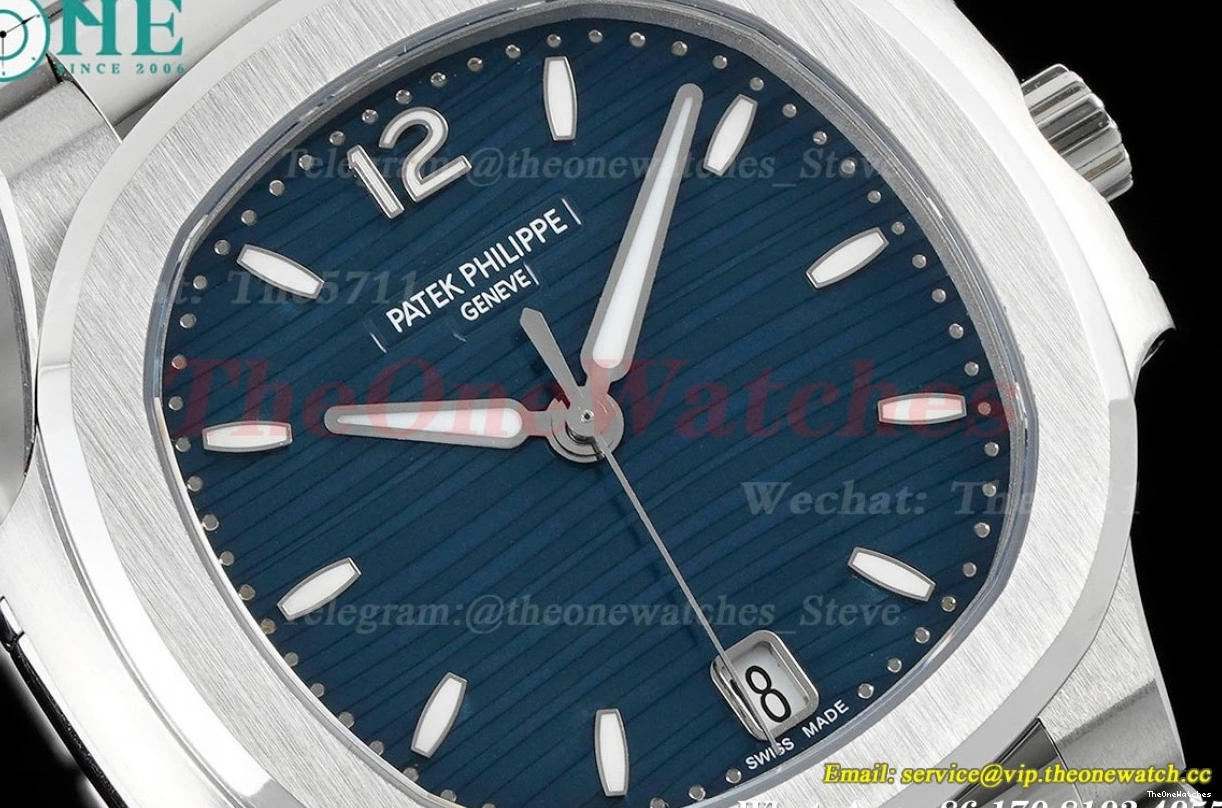Nautilus PPF Blue 35mm SS Dial 7118 324SC SS 0129